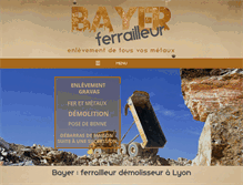 Tablet Screenshot of bayer-ferrailleur-lyon.com